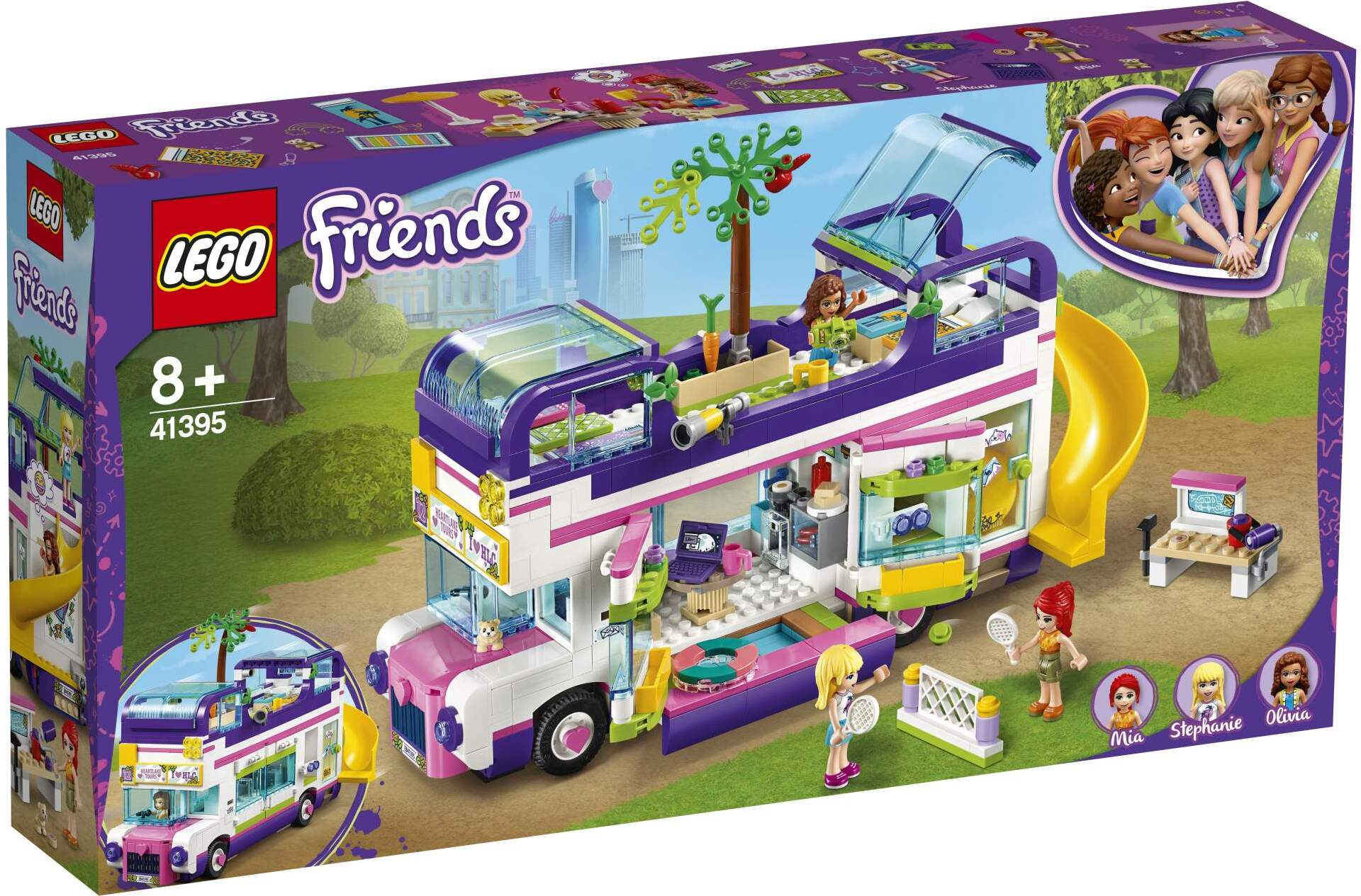 

Конструктор LEGO FRIENDS Автобус для друзей [41395], Конструктор LEGO FRIENDS Автобус для друзей 41395