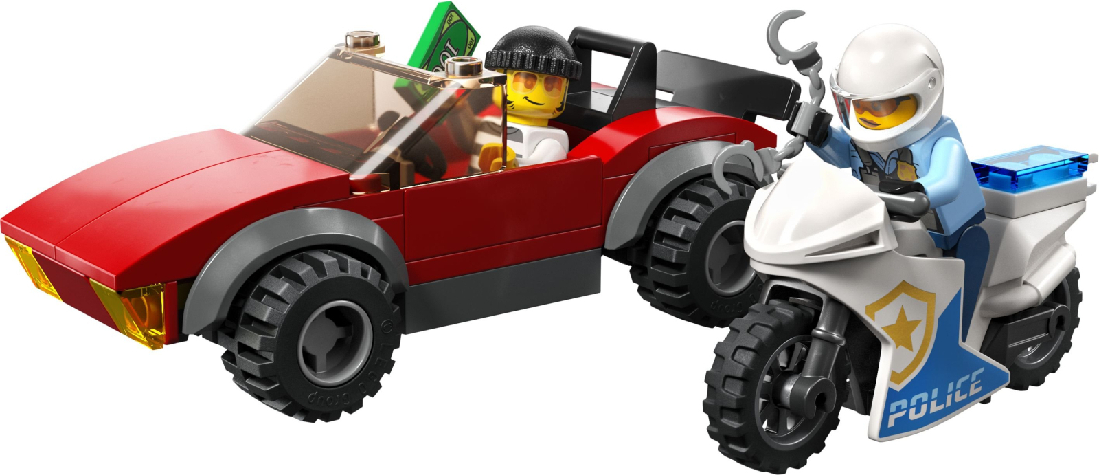 

Конструктор LEGO City Полицейская погоня на байке (60392)