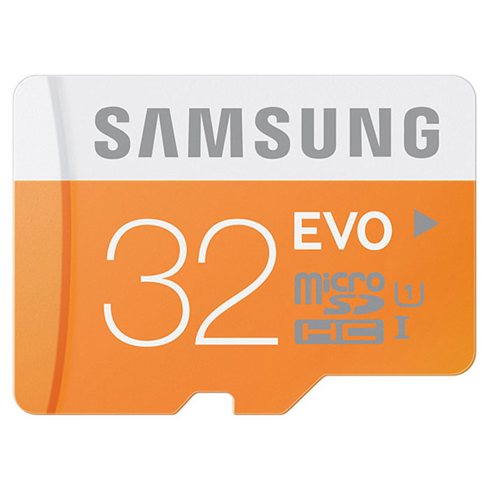 

Карта памяти Samsung EVO+ microSDHC 32GB + адаптер, EVO+ microSDHC 32GB + адаптер
