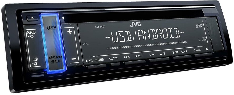 

Автомагнитола JVC KD-T401