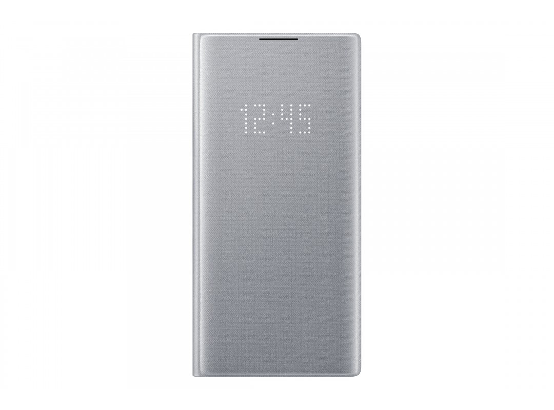 

Чехол для телефона Samsung LED View Cover Note10+ Silver [EF-NN975PSEGRU], LED View Cover Note10+