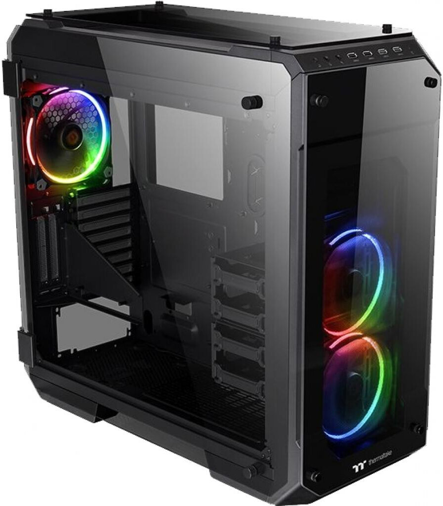 

Корпус для компьютера Thermaltake View 71 Tempered Glass RGB [CA-1I7-00F1WN-01], (Thermaltake View 71 TG RGB (CA-1I7-00F1WN-01) (без БП))