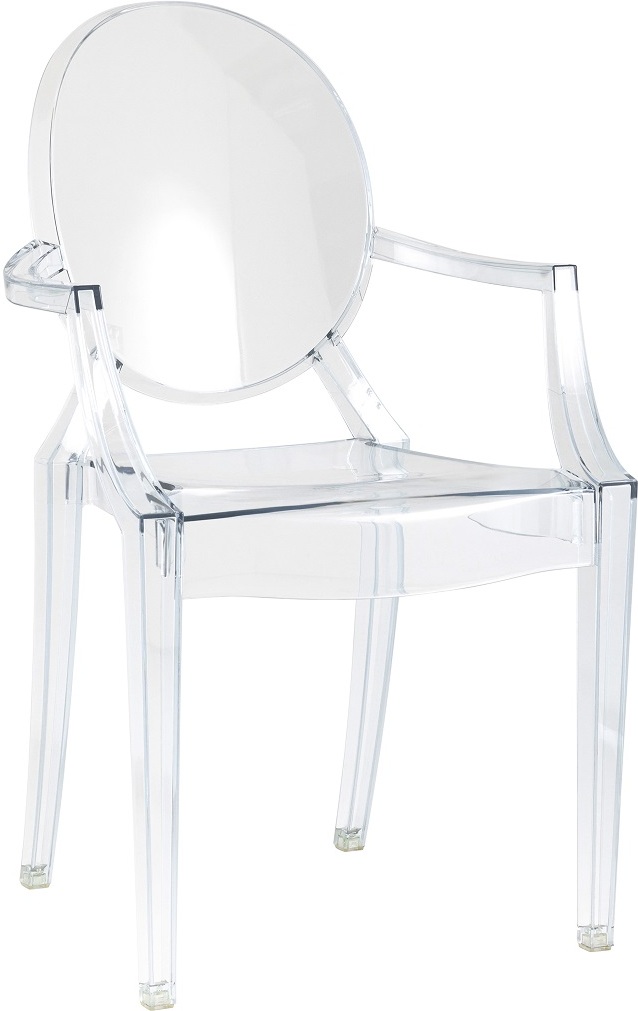 

Стул Stool Group Victoria Ghost с подлокотниками прозрачный (XH-8072 Transp)
