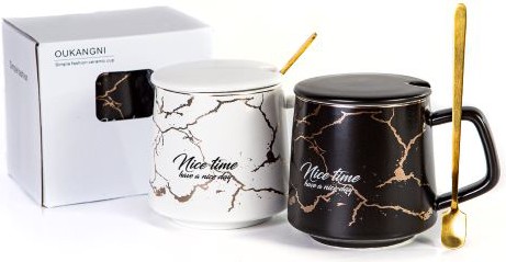 

Кружка с ложкой monAmi MUG-328, Кружка с ложкой MonAmi MUG-328 380мл