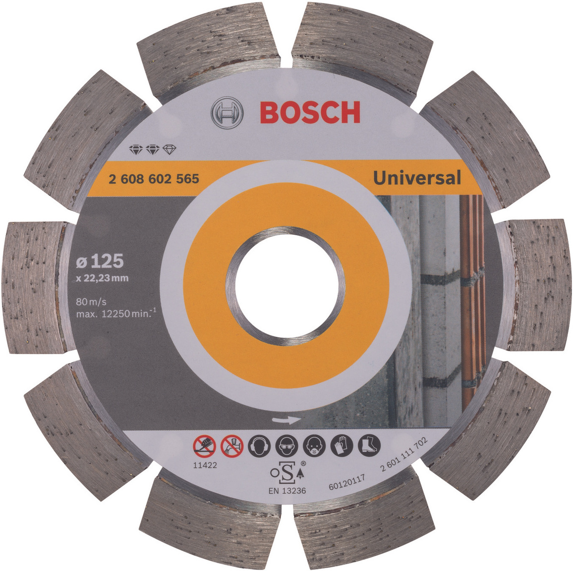 

Алмазный диск Bosch Expert for Universal 125x22 [2608602565], Алмазный диск Bosch Expert for Universal 125x22 2608602565