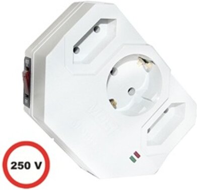 

Сетевой фильтр Most MHV 3 розетки (коробка) белый [MHV WH], Сетевой фильтр Most MHV 3 розетки (коробка) MHV WH белый