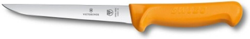 

Кухонный нож Victorinox Swibo обвалочный для мяса 180мм желтый [5.8401.18], Кухонный нож Victorinox Swibo 5.8401.18
