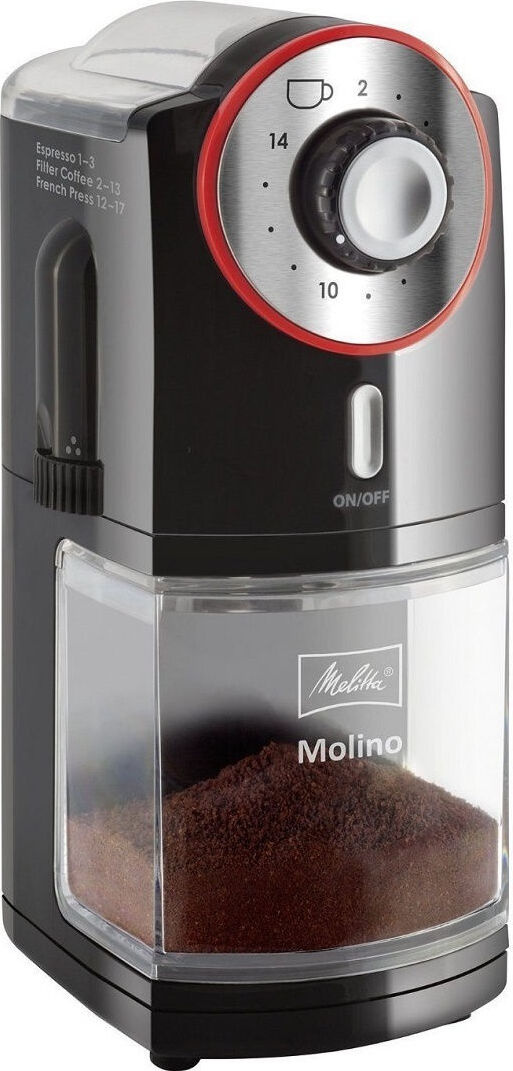 

Кофемолка Melitta Molino черный/красный