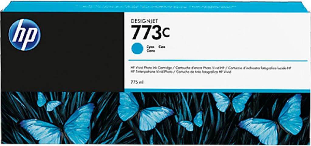

Картридж HP 773C Cyan/Голубой [(C1Q42A)], Картридж HP 773C 775-ml Ink Cartridge C1Q42A Cyan