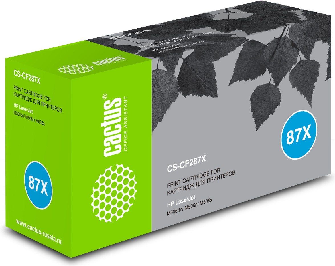 

Картридж CACTUS CS-CF280X, Картридж Cactus CS-CF287X