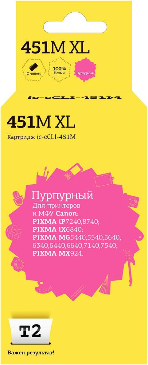 

Картридж для принтера и МФУ T2 IC-CCLI-451M, IC-CCLI-451M