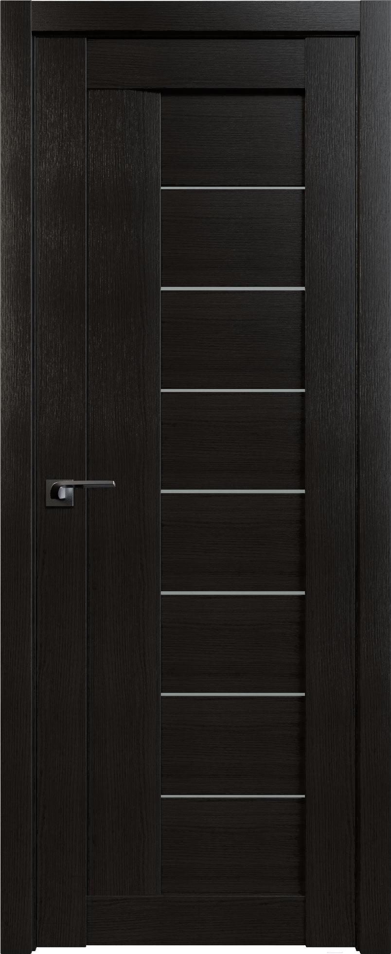 

Межкомнатная дверь ProfilDoors 17X 90x200 венге мелинга/стекло матовое, 17X 90x200