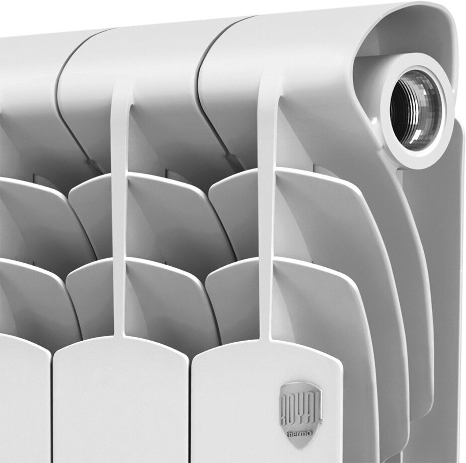 

Радиатор отопления Royal Thermo Revolution 500 6 секций алюминиевый