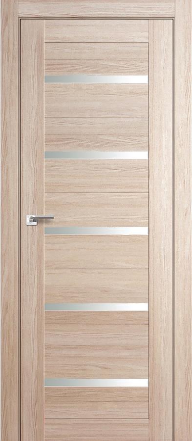 

Межкомнатная дверь ProfilDoors 7X 70x200 капучино мелинга/стекло матовое, 7X 70x200