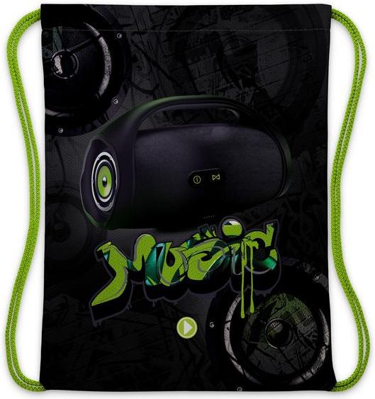 

Мешок для сменной обуви Hatber Boombox 33х42 [NMn_84006], Boombox 33х42