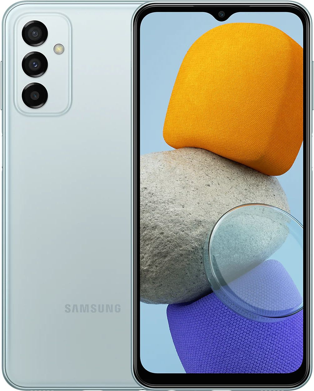

Смартфон Samsung SM-M236 Galaxy M23 128Gb/6Gb голубой (SM-M236BLBHMEA)