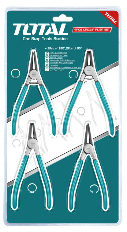 

Набор съемников стопорных колец TOTAL THTJ214041 4шт