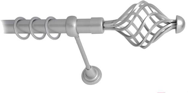 

Карниз Lm Decor Вираж 098 1р гладкий 25мм 4м сатин, Вираж 098 1р гладкий 25мм 4.0м