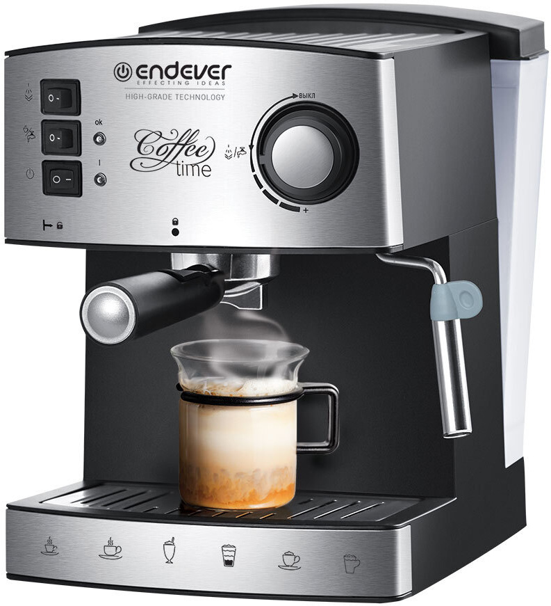 

Рожковая кофеварка Endever Costa-1060, Кофеварка Endever Costa-1060