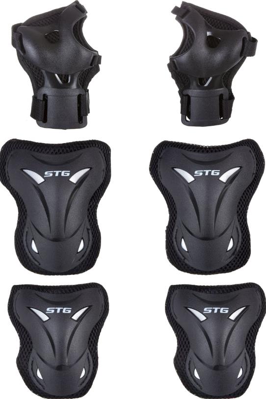

Комплект защиты на колени и локти STG YX-0308 р-р М Black [Х83230], Комплект защиты на колени и локти STG YX-0308 р-р М Х83230 Black