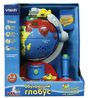 

Развивающая игрушка Vtech глобус [80-065226], глобус