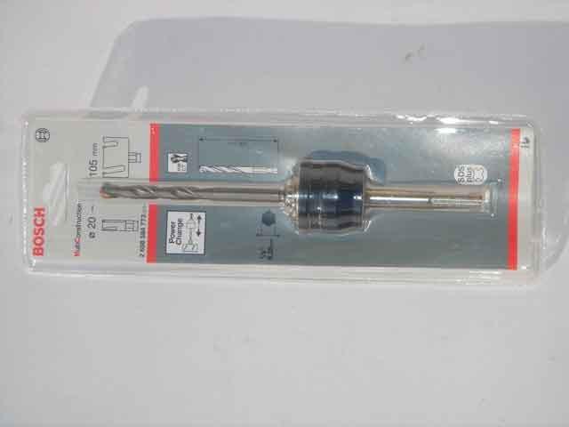 

Адаптер SDS+ Bosch MULTICONST 2608584773, Power Change с хвостовиком SDS-plus сверло твердосплавное