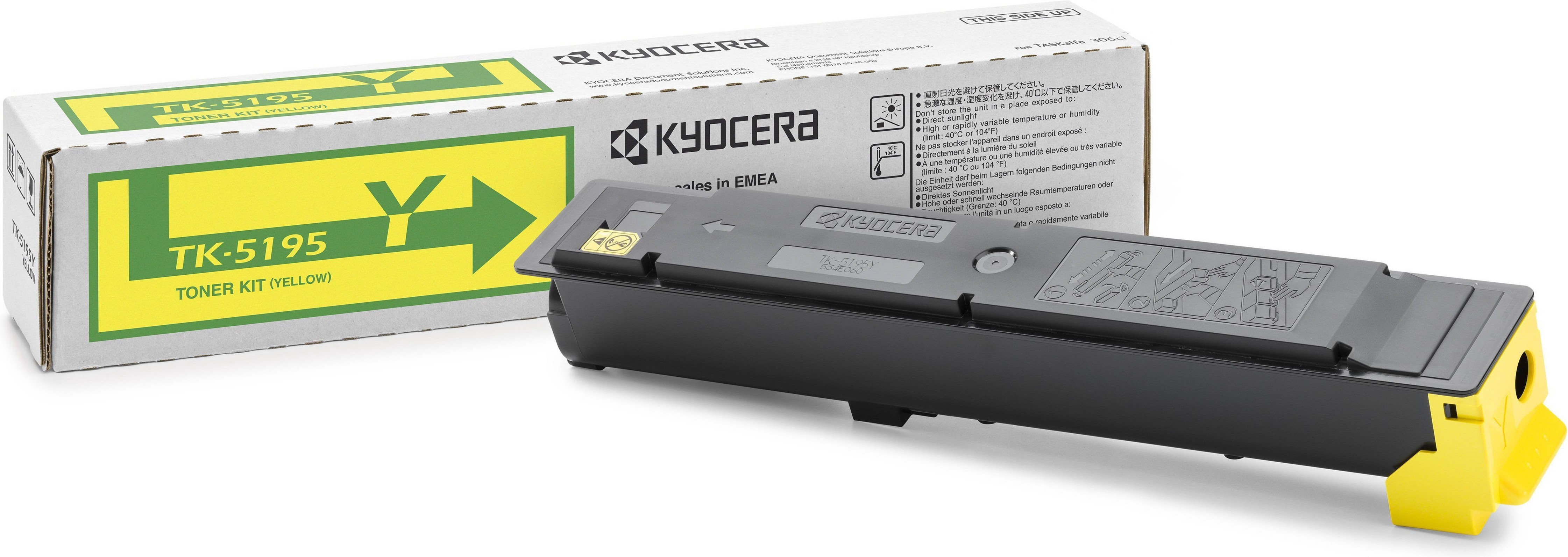 

Тонер Kyocera TK-5195Y, Картридж Kyocera TK-5195Y