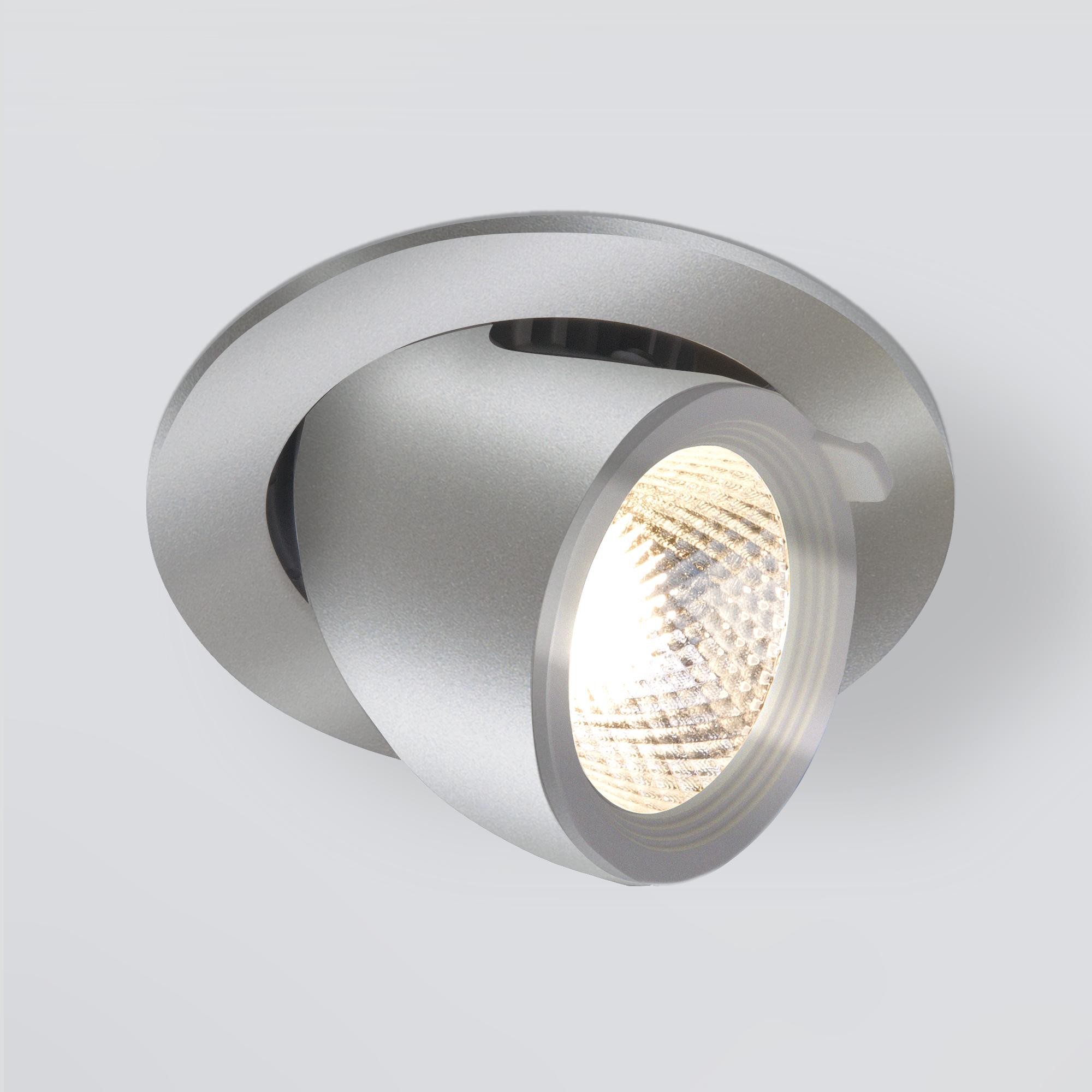 

Встраиваемый точечный светильник Elektrostandard 9918 LED 9W 4200K серебро