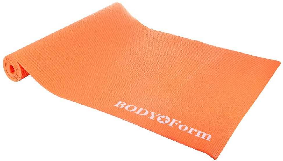 

Коврик для йоги и фитнеса Body Form 173x61x0,4 см BF-YM01 Orange
