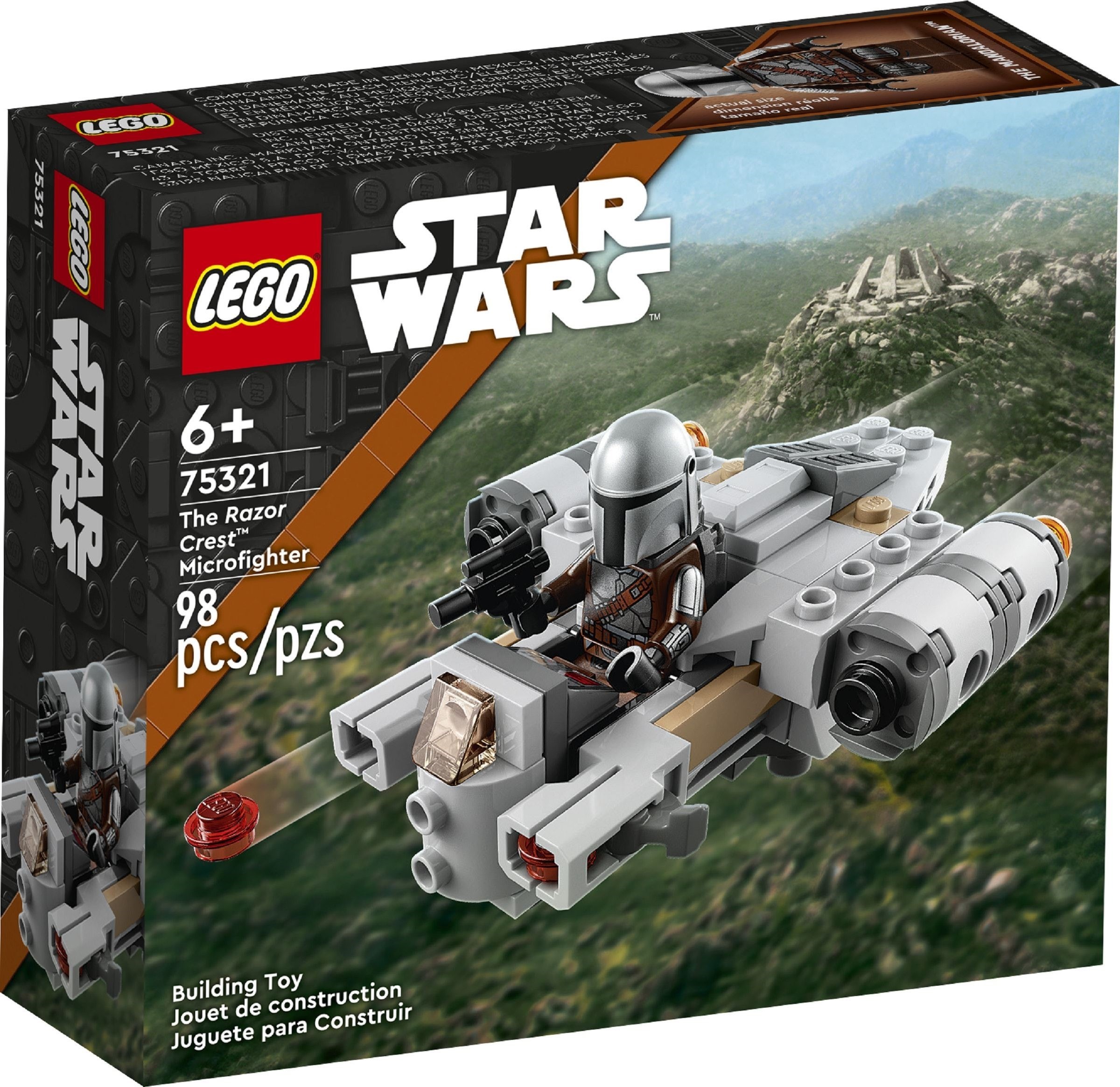 

Конструктор Lego Star Wars Микрофайтер Лезвие бритвы (75321)