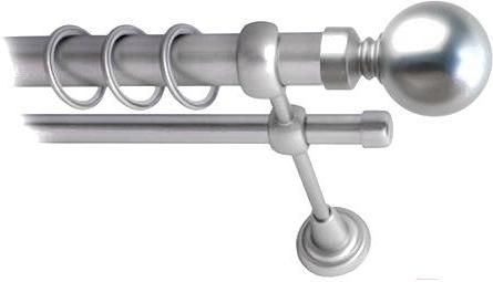 

Карниз Lm Decor Шар большой 059 2р гладкий 25/16мм 3.6м сатин, Шар большой 059 2р гладкий 25/16мм 3.6м
