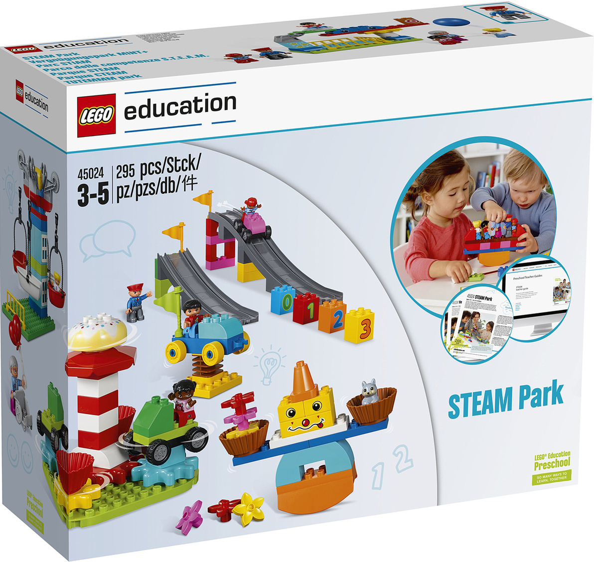 

Конструктор LEGO Education Планета Steam [45024], Конструктор LEGO Education Планета Steam 45024