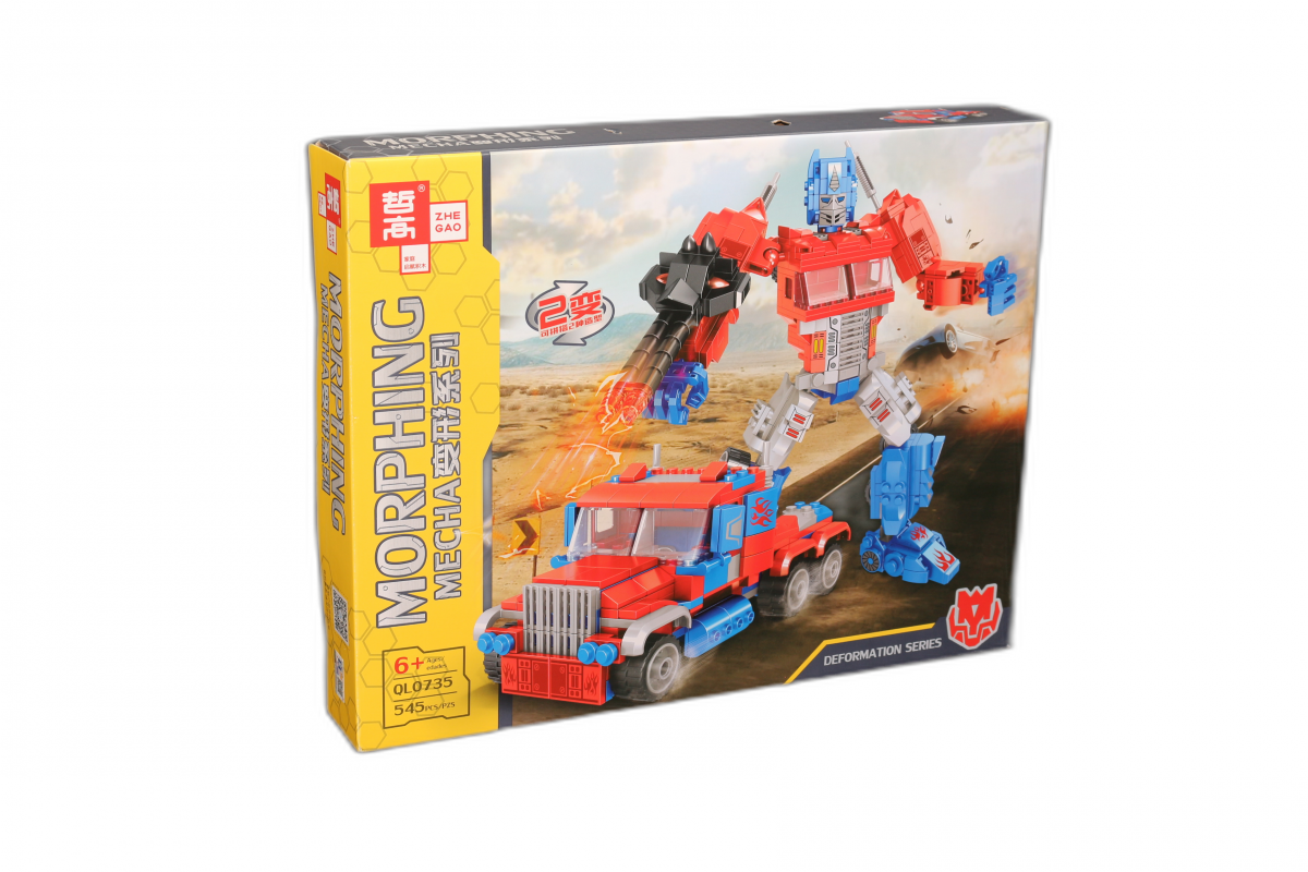 

Конструктор Lepin Трансформер Оптимус Прайм 2 в 1 (QL0735)