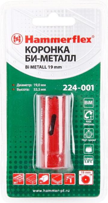 

Алмазная коронка Hammer Flex 224-001, Flex 224-001
