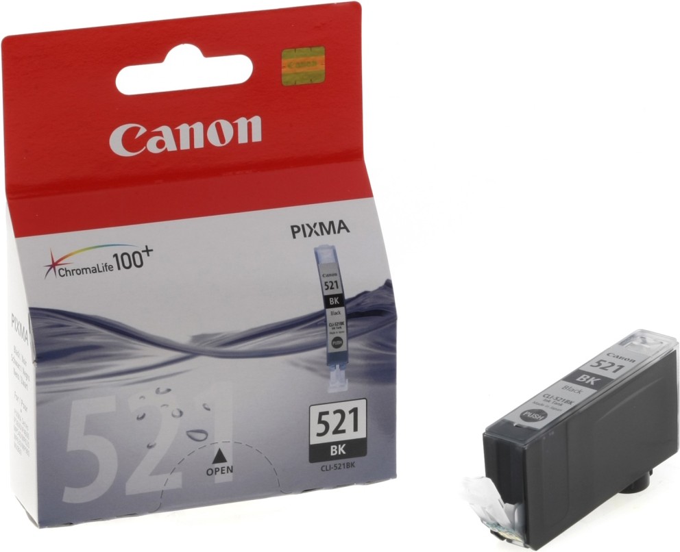 

Картридж для принтера Canon CLI-521 Black, Картридж Canon CLI-521 2933B004 Black