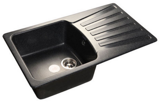 

Кухонная мойка GranFest GF-S850L, Кухонная мойка GranFest GF-S850L (черный)