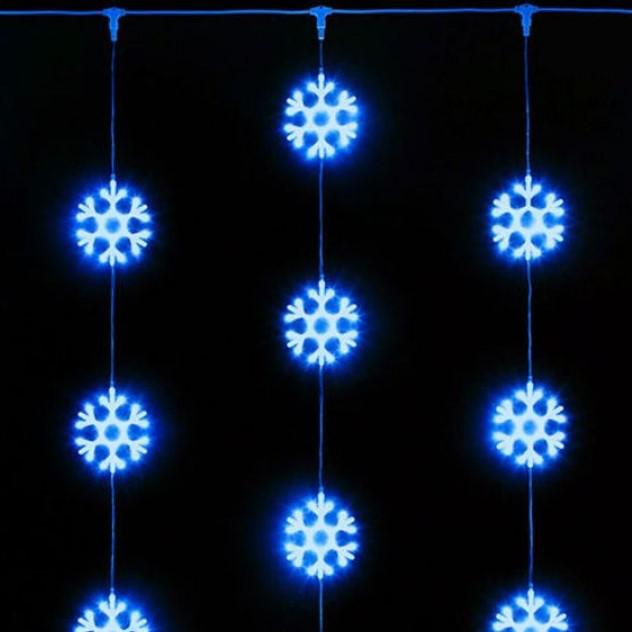 

Новогоднее украшение Светодиодный занавес RichLED [RL-CMSF2*2-T/B], Светодиодный занавес