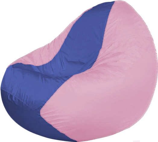 

Кресло-мешок Flagman кресло Classic К2.1-79 синий/розовый, Бескаркасное кресло Flagman Classic К2.1-79 синий/розовый