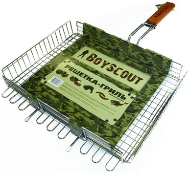 

Решетка-гриль BoyScout Универсальная 57(+5)x30x25x5,5cм [61303], Решетка-гриль BoyScout Универсальная 57(+5)x30x25x5,5cм 61303