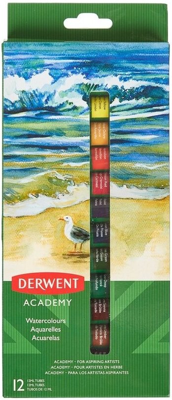 

Товары для творчества Derwent Academy 12 цветов 12 мл, Карандаш цветной Derwent Academy 12 цветов 12 мл 2302404