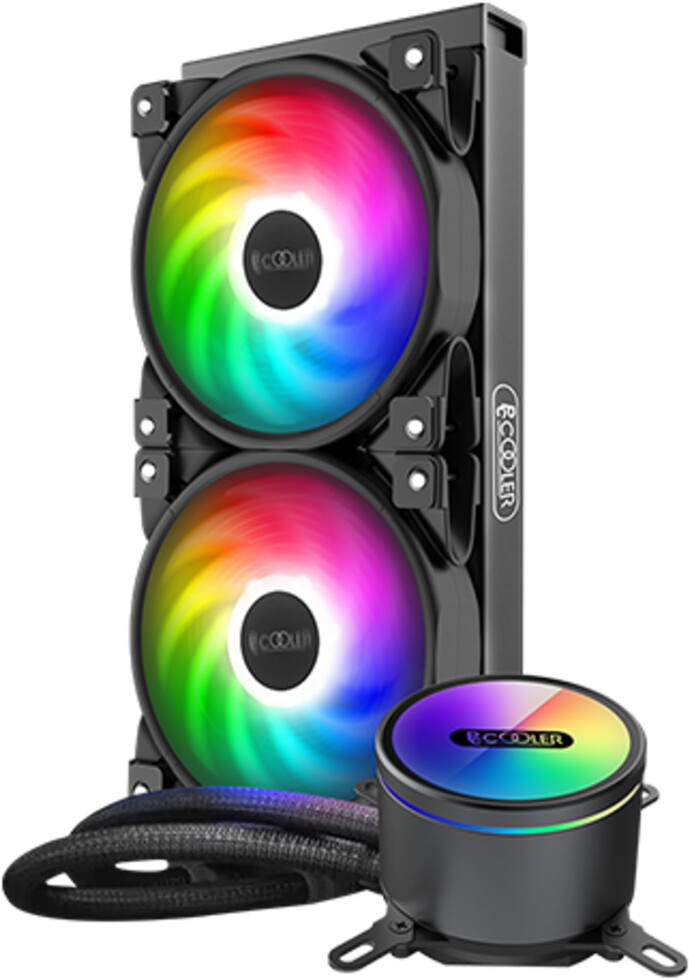 

Система охлаждения PCCooler GI-CX240 ARGB, Кулер PCCooler GI-CX240 ARGB