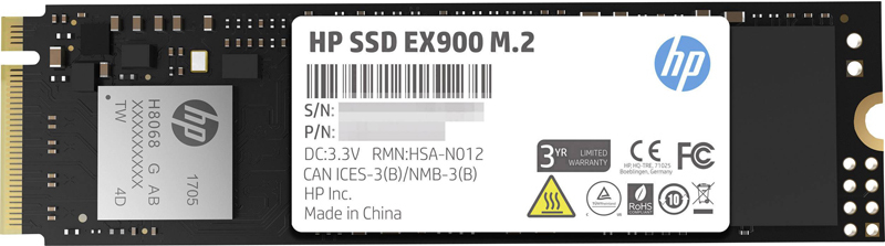 

SSD HP M.2 500Gb EX900 Series (2YY44AA#ABB), Жесткий диск (накопитель) HP SSD M.2 500Gb EX900 Series (2YY44AA#ABB)