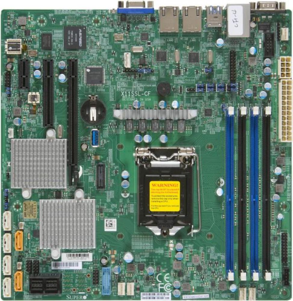 

Материнская плата Supermicro X11SSL-CF, X11SSL-CF