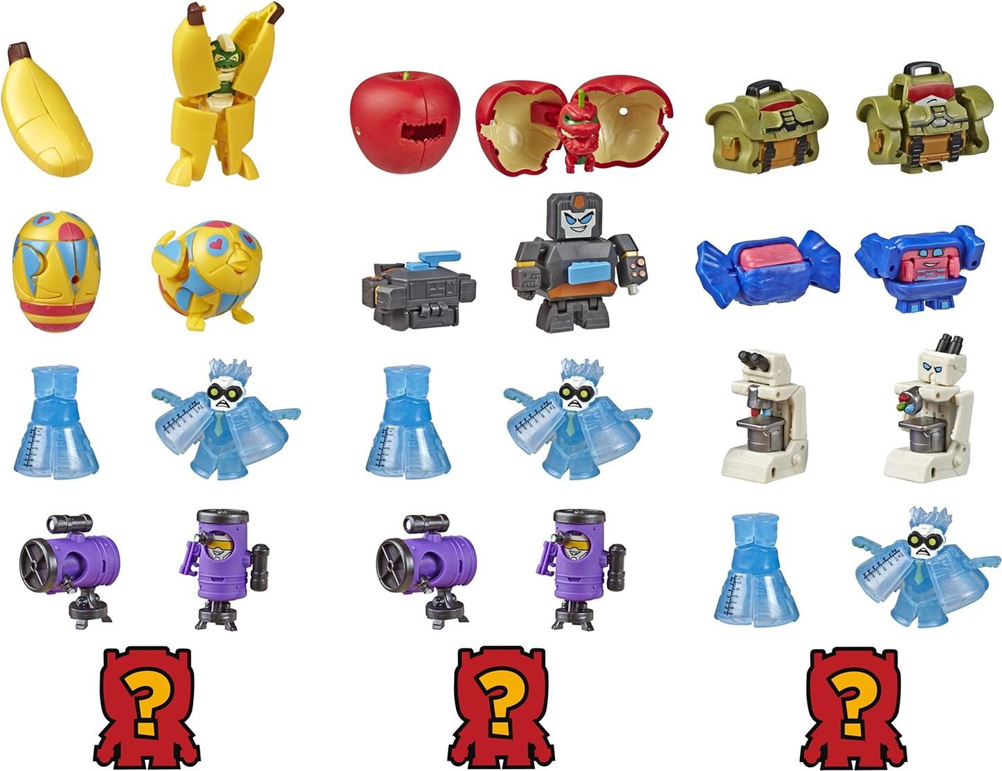 

Игровой набор Hasbro 5 трансформеров Ботботс [E3486EU4], 5 трансформеров Ботботс