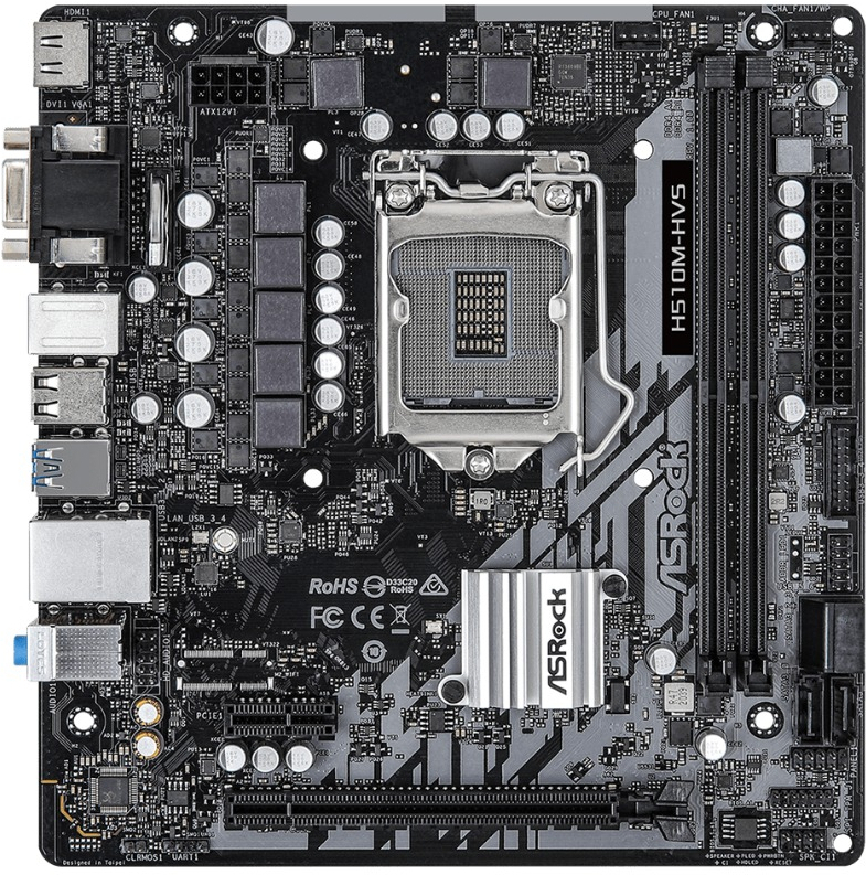 

Материнская плата ASRock H510M-HVS