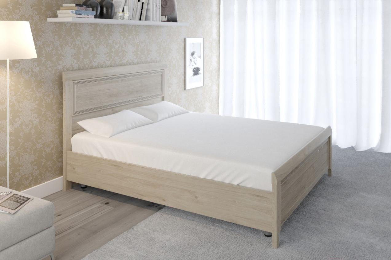 

Кровать Лером Карина КР-2024-ГС 180x200 гикори джексон светлый