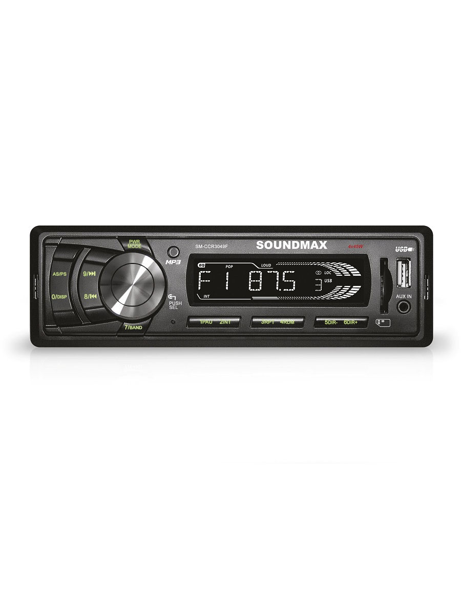 

Автомагнитола Soundmax SM-CCR3049F, SM-CCR3049F
