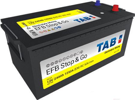 

Аккумулятор TAB Truck EFB Stopamp;Go 240 L [455612], Truck EFB Stopamp;Go 240 L