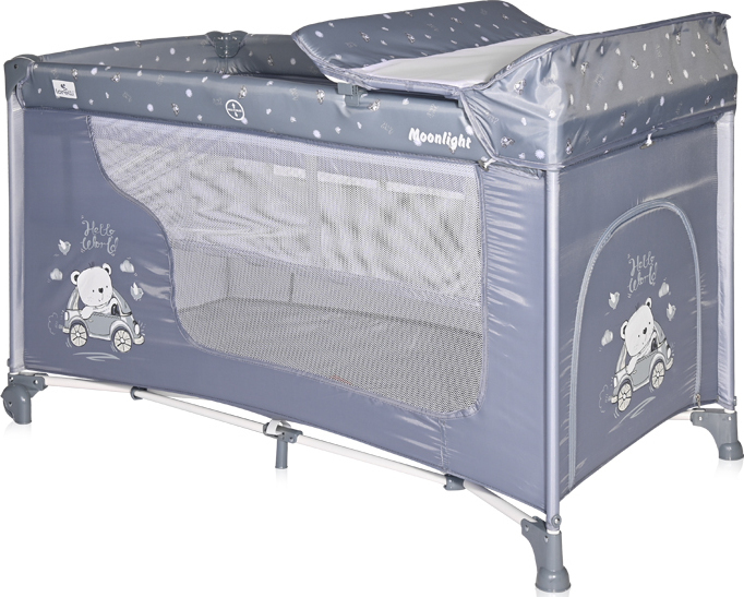 

Детский манеж Lorelli Moonlight 2 Silver Blue Car [10080412154], Детский манеж Lorelli Moonlight 2 Silver Blue Car 10080412154