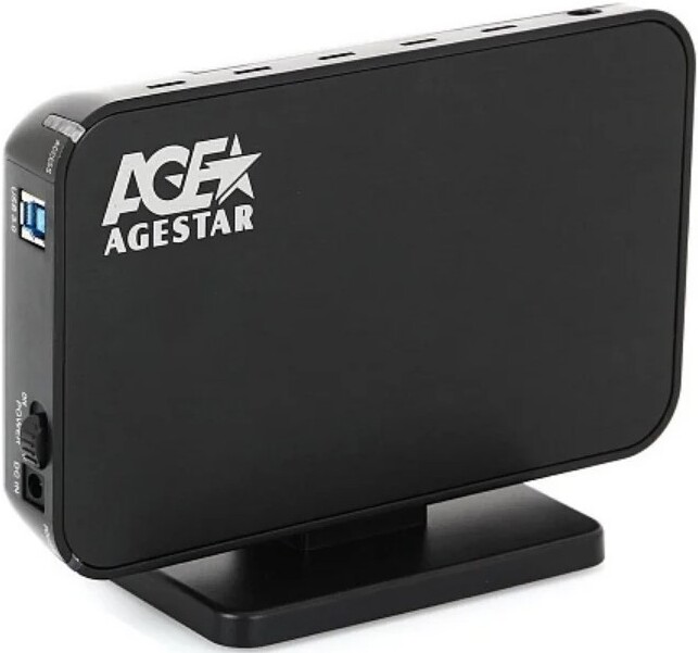 

Бокс для жесткого диска AgeStar 3UB3A8-6G Black, Внешний корпус для HDD AgeStar 3UB3A8-6G черный